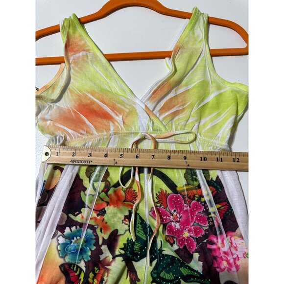 Tattoo Tattoo By Free Spirit Y2K Maxi Dress Size S NWT - Picture 6 of 8